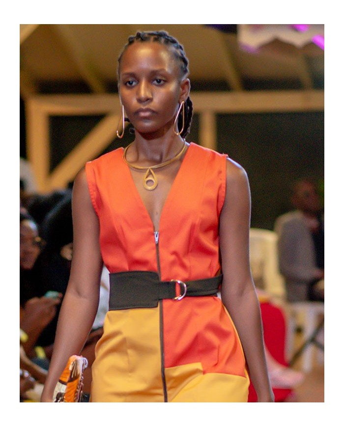 Robe Crayon Patchwork Chic Working Girl