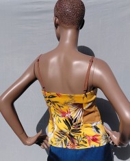 Airy & Chic Flared V-Neck Top for Events