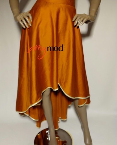 Asymmetrical Flared Circle Skirt | MYMOD