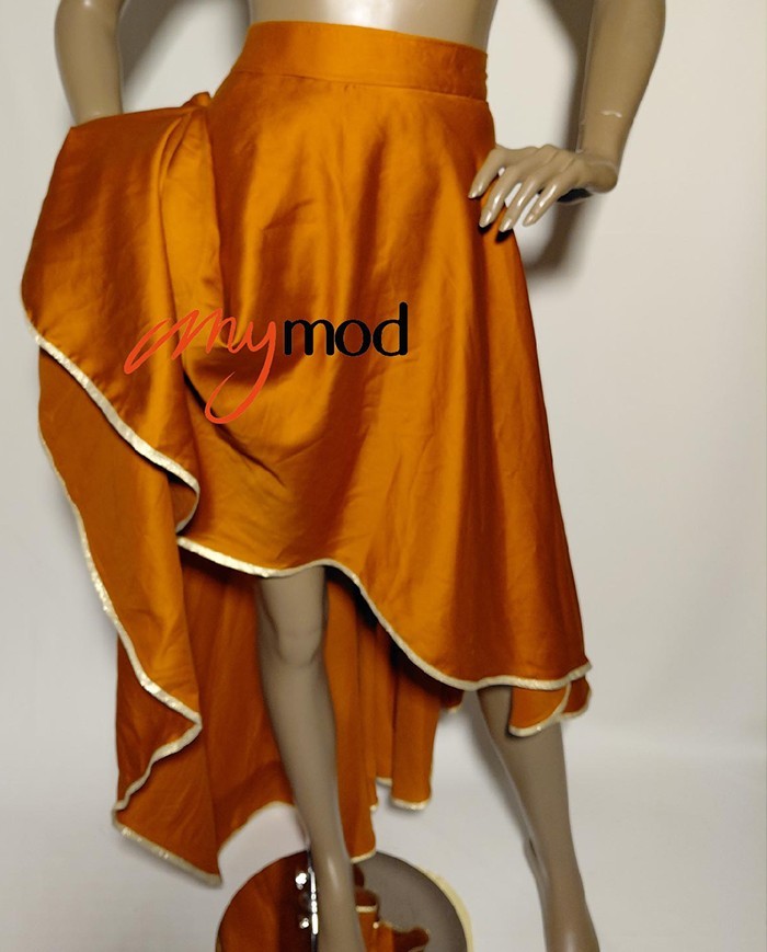 Asymmetrical Flared Circle Skirt | MYMOD